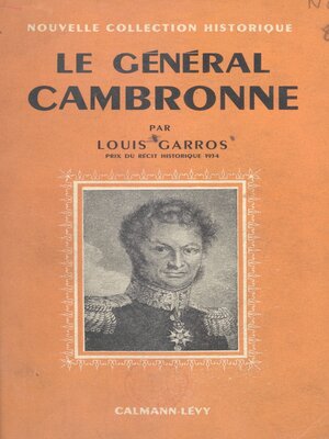 cover image of Le général Cambronne